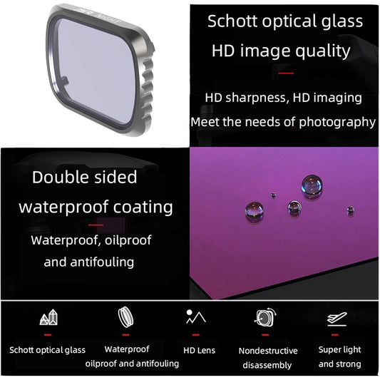 Aluminum Frame Light Pollution Filter For Dji Air 2S-1915198239498440706