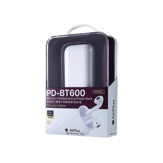Wireless Bluetooth Earphone With Power Bank - Pd-Bt600 Air Plus-1915196859777945602