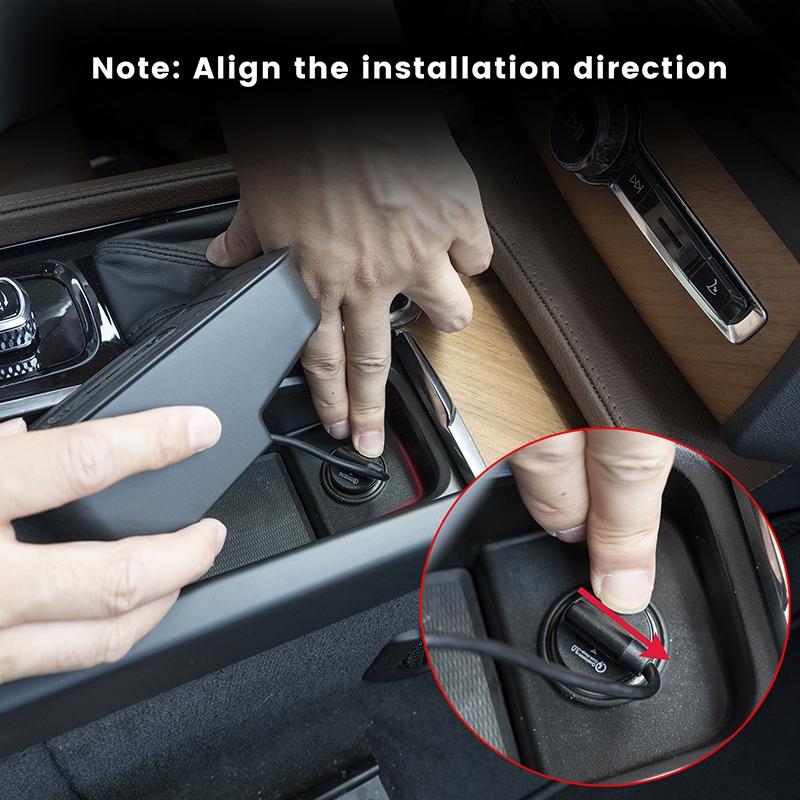 10W Wireless Charger For Volvo S60 2019-2021 - Qi Standard Quick Charging-1915197488575418370