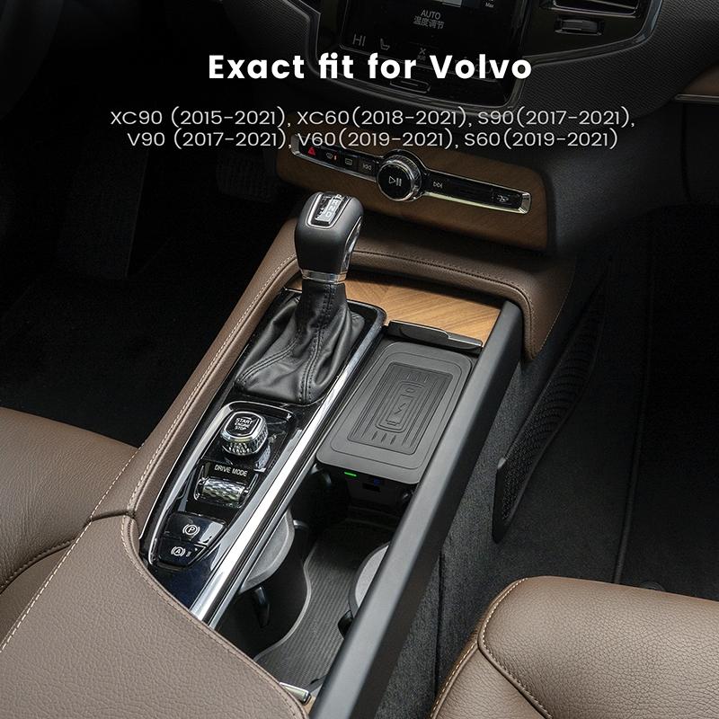 10W Wireless Charger For Volvo S60 2019-2021 - Qi Standard Quick Charging-1915197488575418371