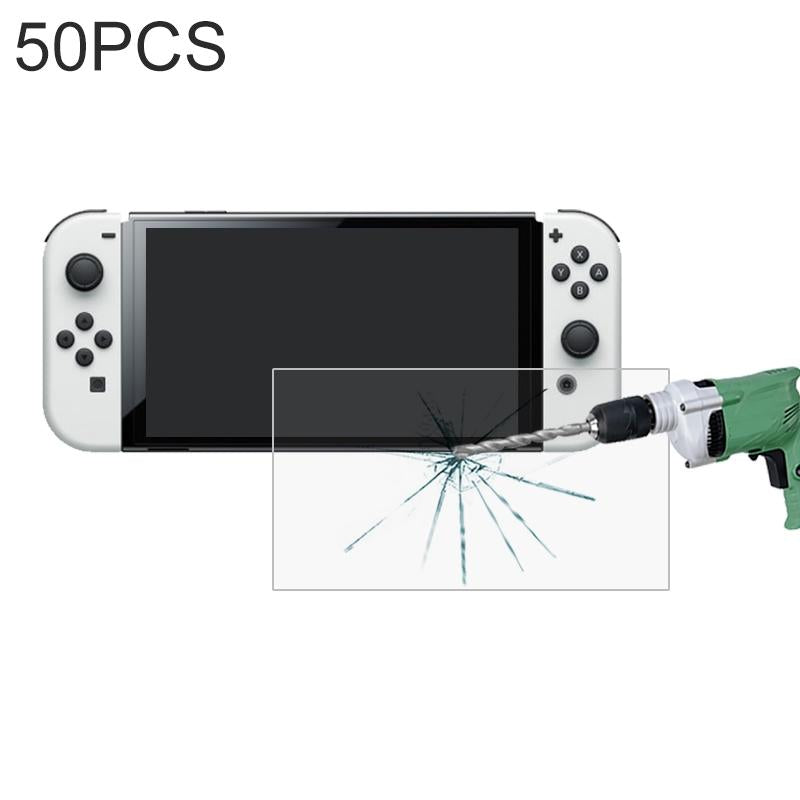 50 Tempered Glass Film For Nintendo Switch Oled - Pack-1915198342070145024