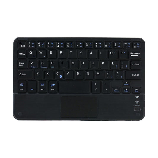 Detachable Bluetooth Keyboard Leather Tablet Case For Ipad Mini 6 With Touchpad & Holder - Black-1915196908301848578