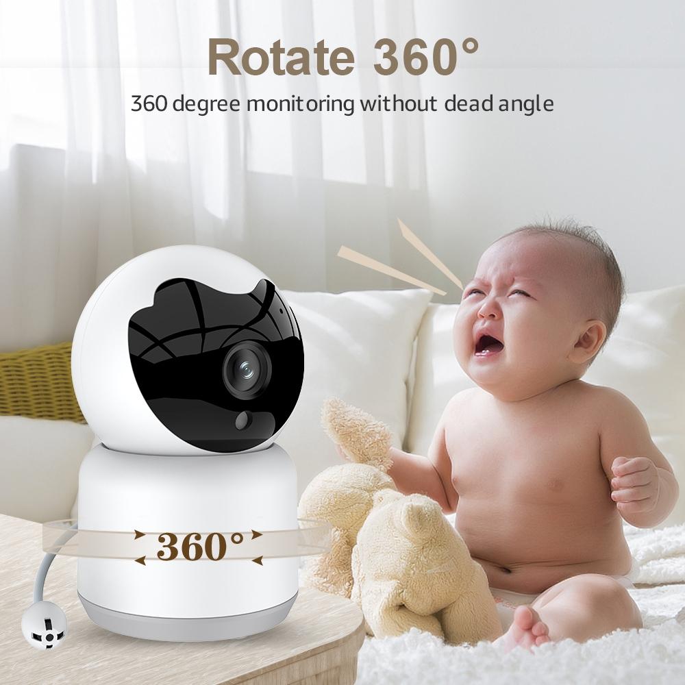 Wireless Baby Camera With Night Vision And Temperature Sensor-1915196976056635395
