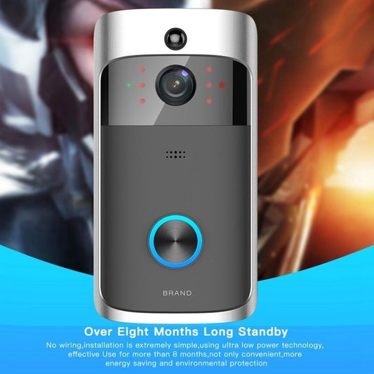 Smart Wifi Video Doorbell - Ultra Low Power 720P Ding Dong Version-1915196514519617538