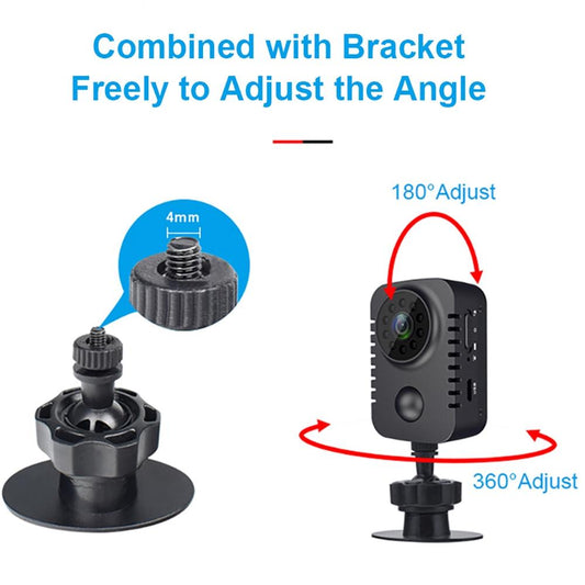 1080P Night Vision Surveillance Camera - Black-1915196841675329538