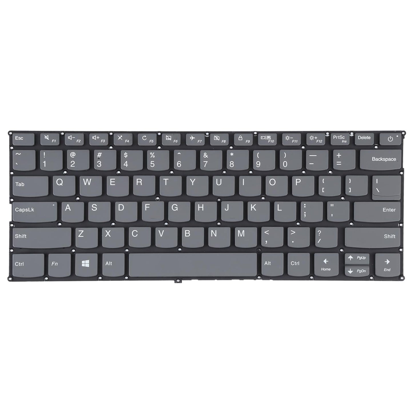 Us Keyboard With Power Button For Lenovo Ideapad 320S-13 Grey-1915196955240304640
