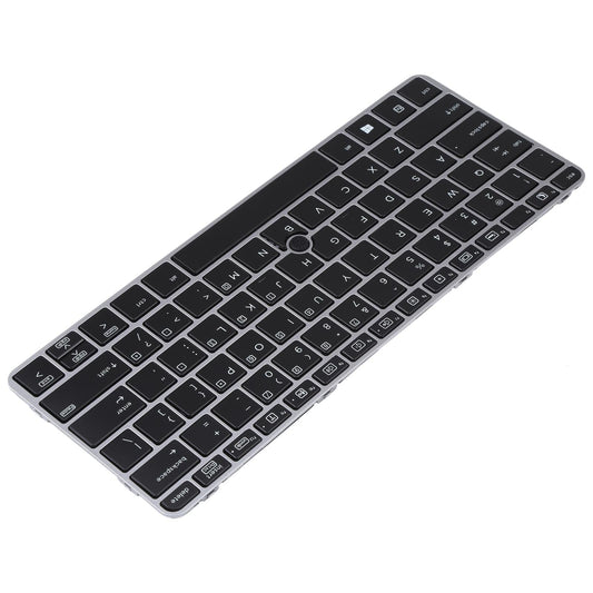 Hp Elitebook 820 G3 Keyboard With Backlight And Pointing - Silver Us Version-1915196974412468226