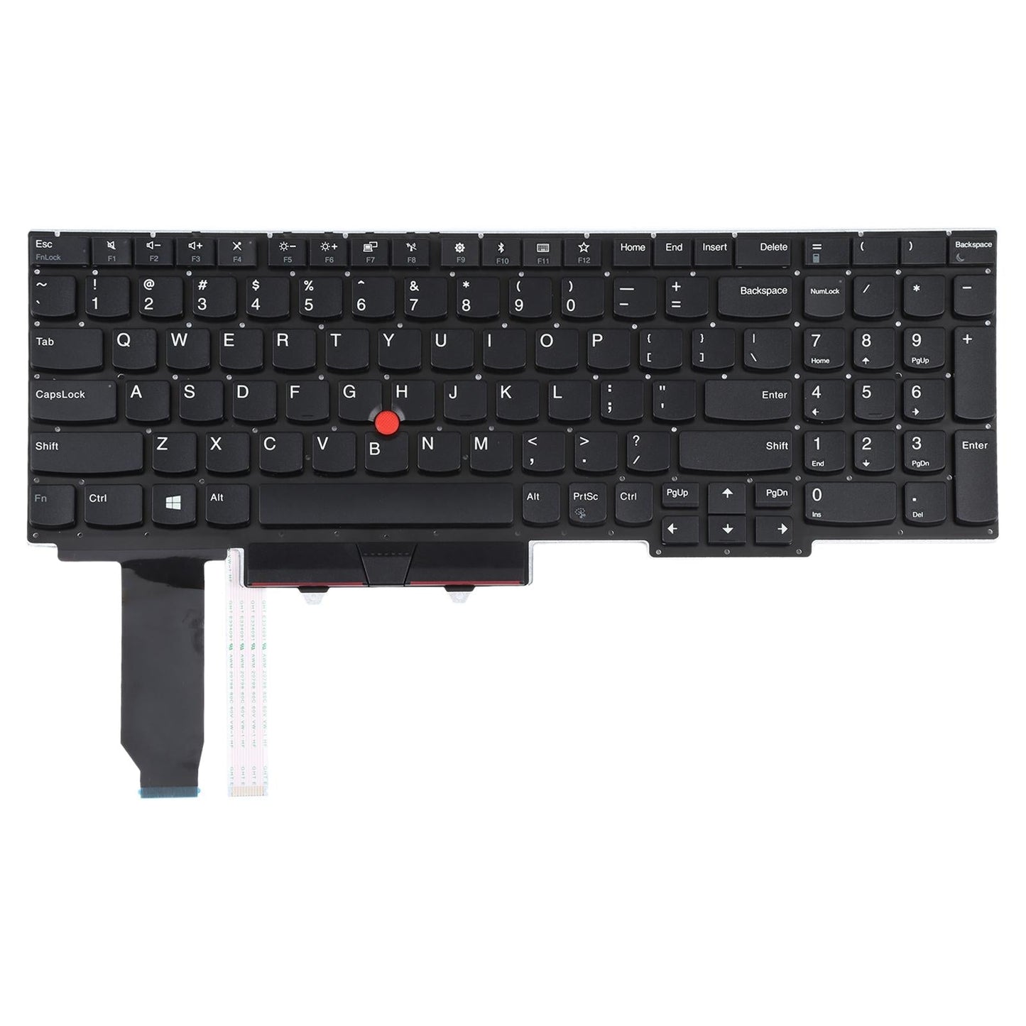 Lenovo Thinkpad E15 Gen 2 Keyboard With Pointing - Black Us Version-1915196943924072448