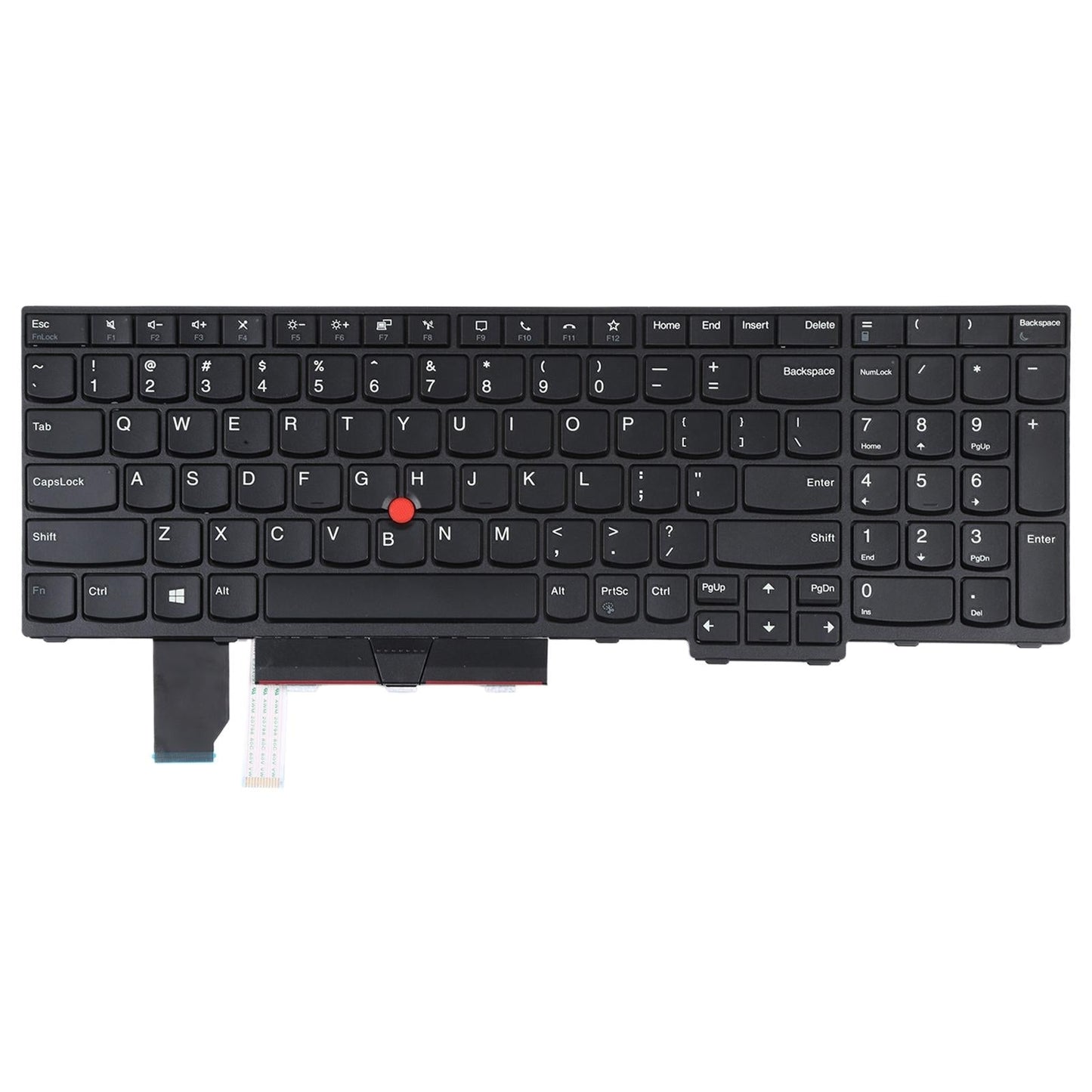 Lenovo Thinkpad P15V / L15 Keyboard With Pointing - Black Us Version-1915196651849519104