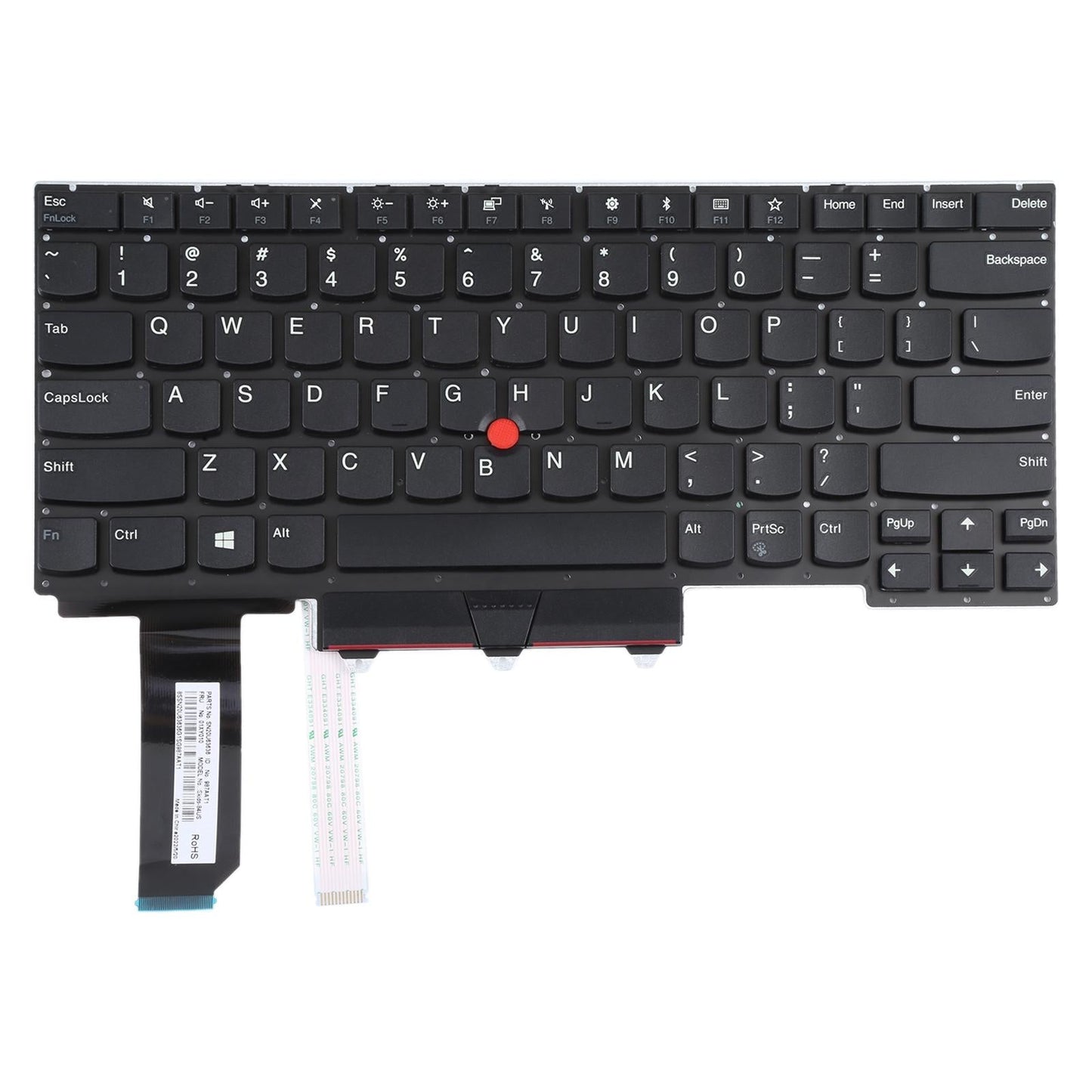 Lenovo Thinkpad E14 Gen 1 / 2 Keyboard With Trackpoint - Black Us-1922443416340402176