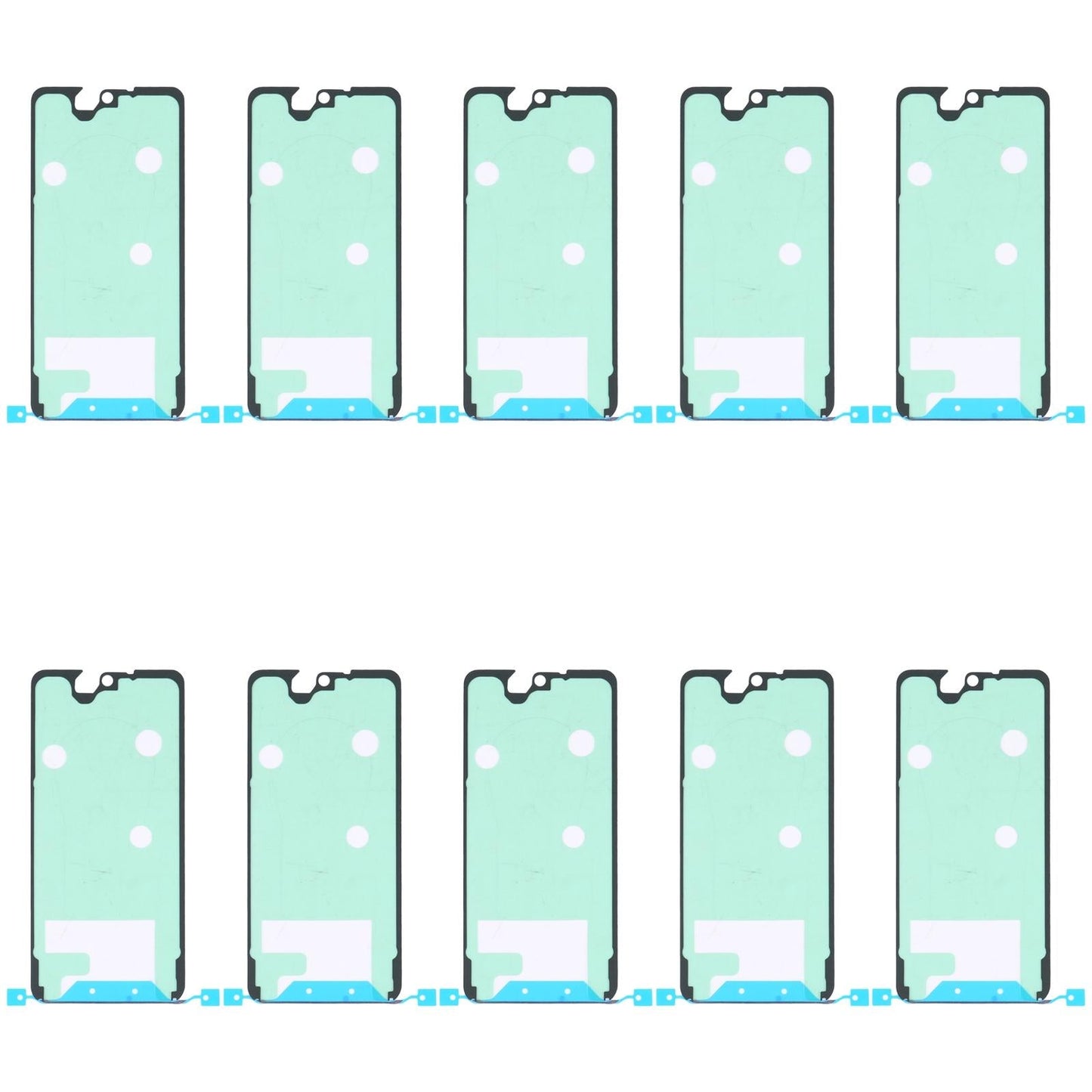 10-Piece Front Housing Adhesive For Samsung S906B - Clear-1915198153838170117