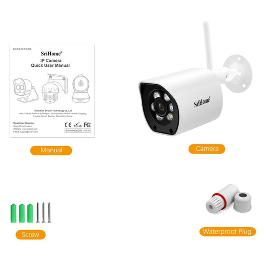 Smart Outdoor Wifi Camera With 4.0Mp Ai Tracking-1915196518596481026