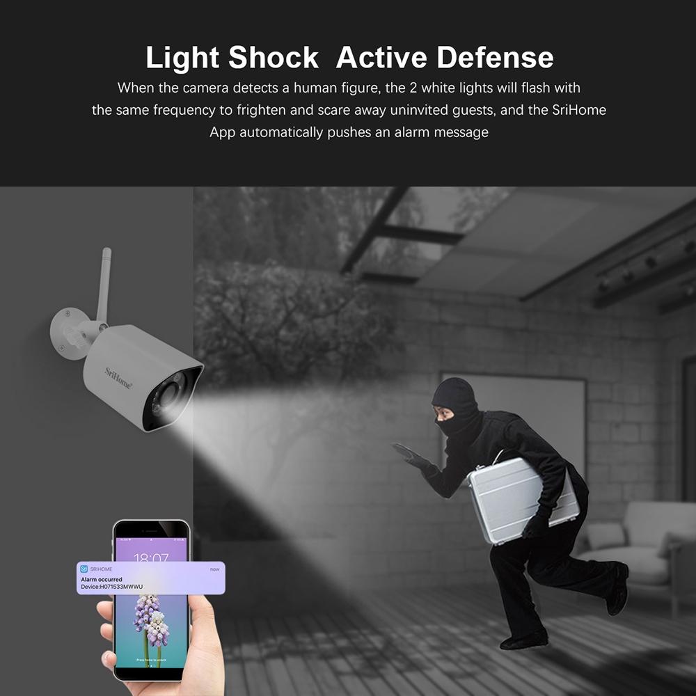 Smart Outdoor Wifi Camera With 4.0Mp Ai Tracking-1915196518596481031