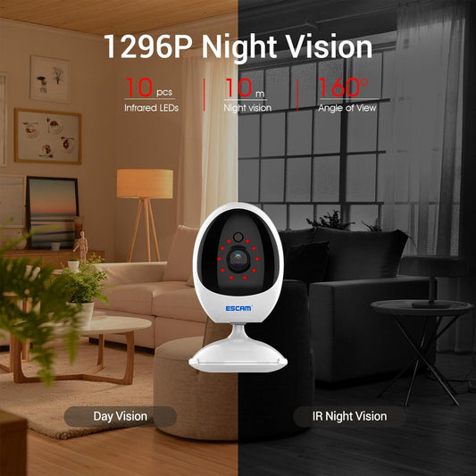 Wireless Indoor Ptz Camera With Ai Detection And Night Vision-1915197126049140738