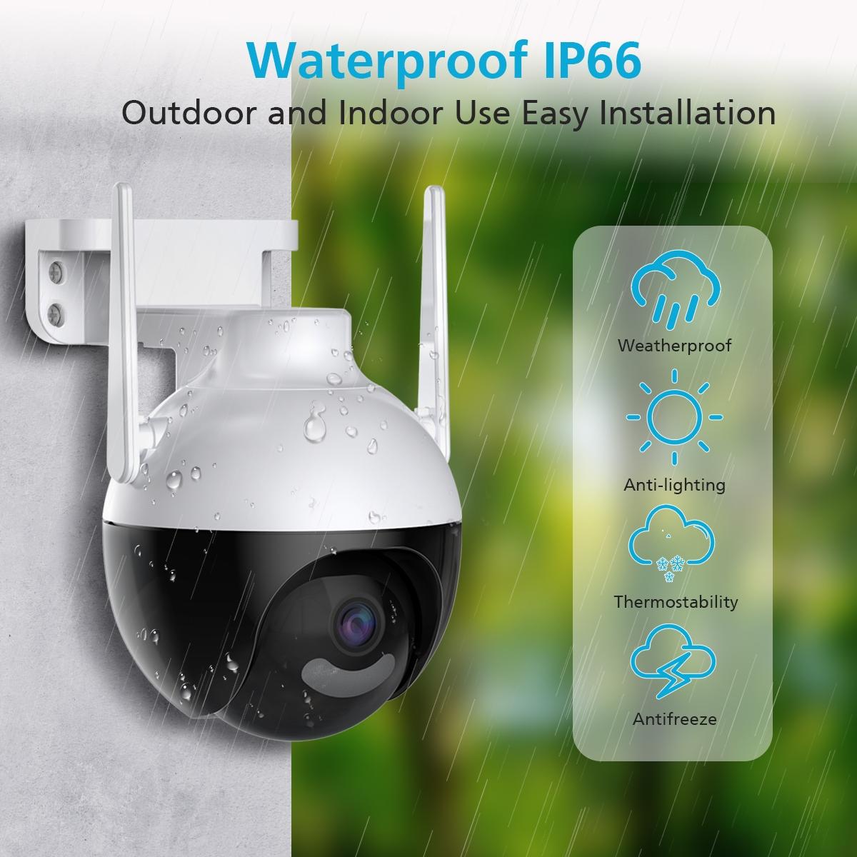Wireless Hd Smart Camera - 4Mp Wifi Surveillance-1915197783476932616