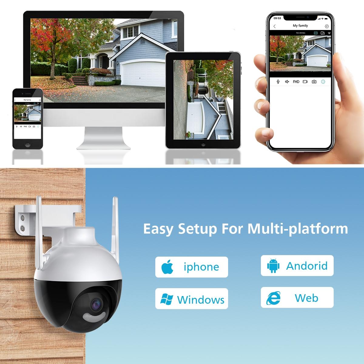 Wireless Hd Smart Camera - 4Mp Wifi Surveillance-1915197783476932617