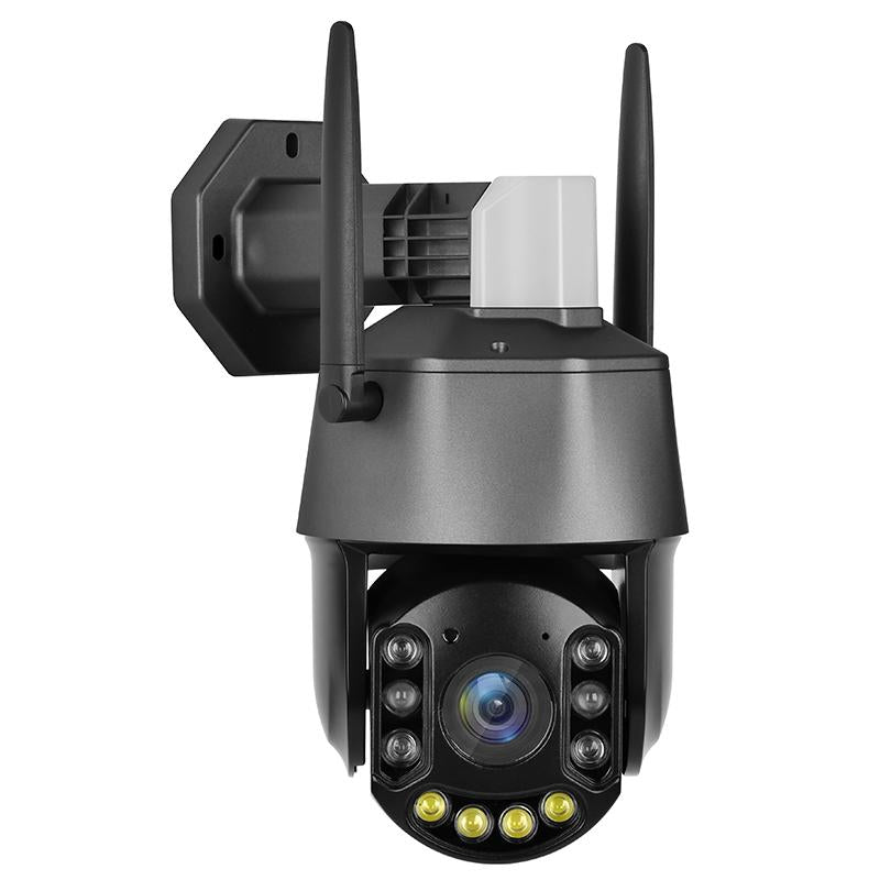 Wireless Wifi Laser Camera With Two-Way Voice & Mobile Monitoring - 5Mp Black-1915196832284282889