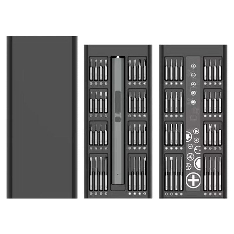 66-Piece Mini Electric Screwdriver Set-1922443428650684416