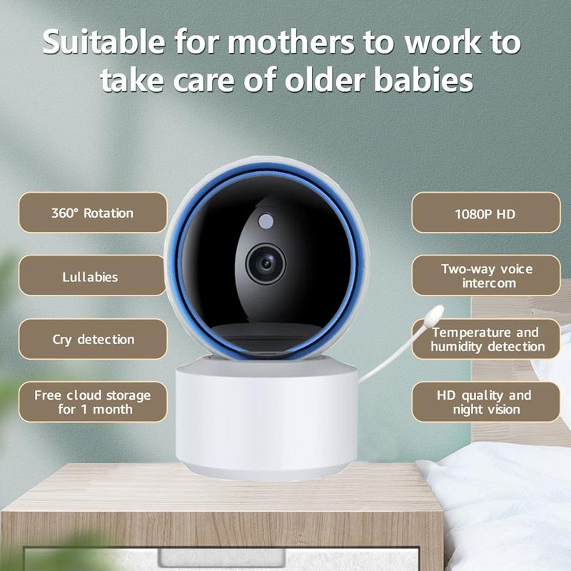 Smart Wifi Ptz Baby Monitor With 3Mp Camera-1915198342724456451