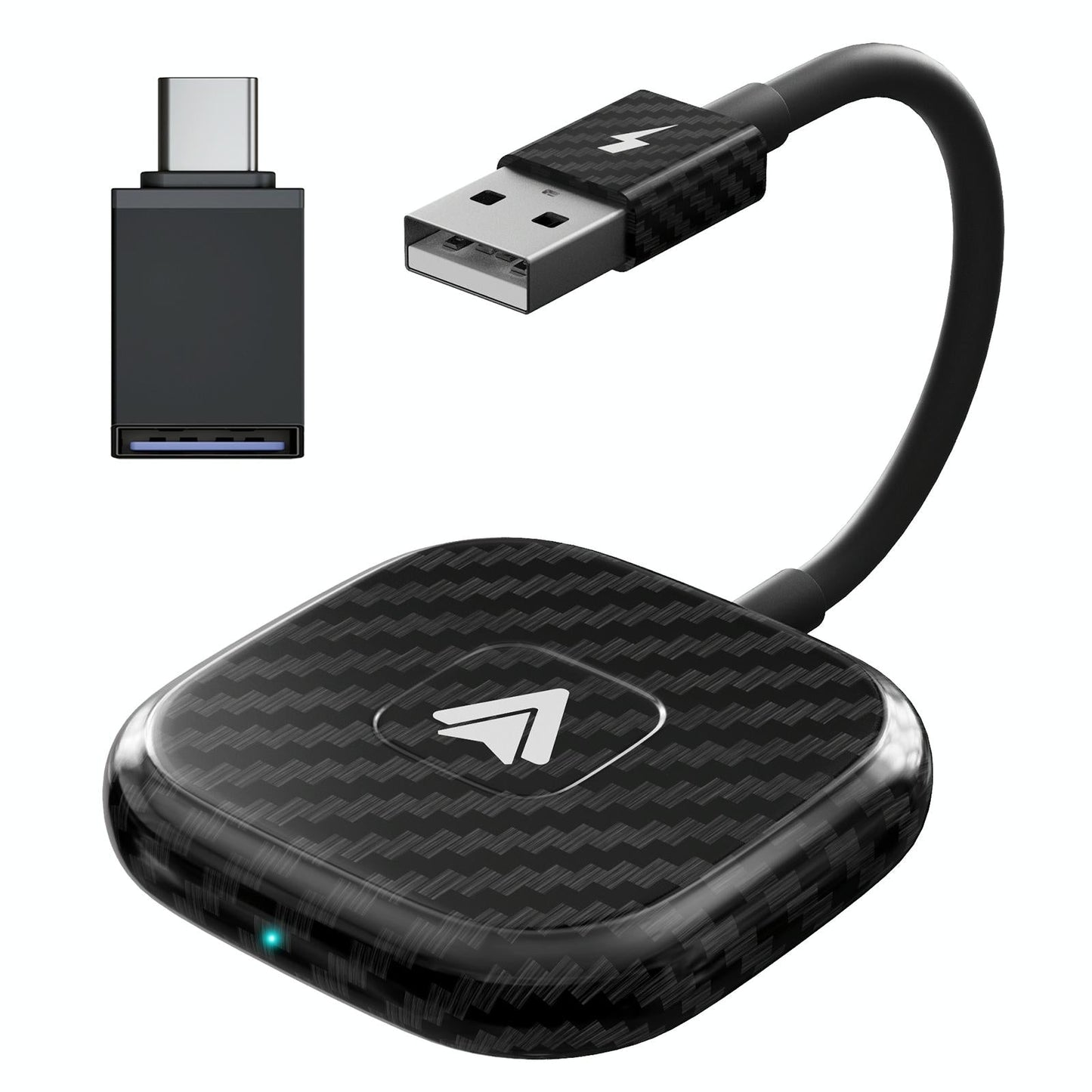 Wireless Carplay Adapter For Android - Carbon Fiber-1915196869148020741