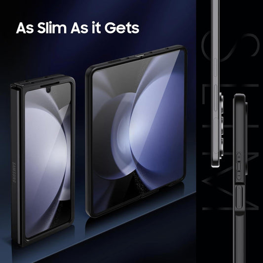 Ultra-Thin Translucent Magsafe Case For Samsung Galaxy Z Fold4 - Black-1922443416151658498