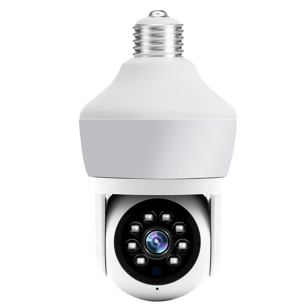 Smart Night Vision Camera With Motion Tracking And Voice Intercom - White-1915196886860566528