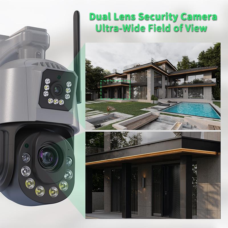 Smart Dual Lens Wifi Dome Camera - Hd-1915196523919052807