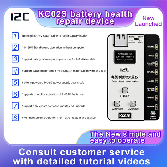 Iphone Battery Recovery Device For 11 / 15 Series - I2C Kc02S-1915198119096750082