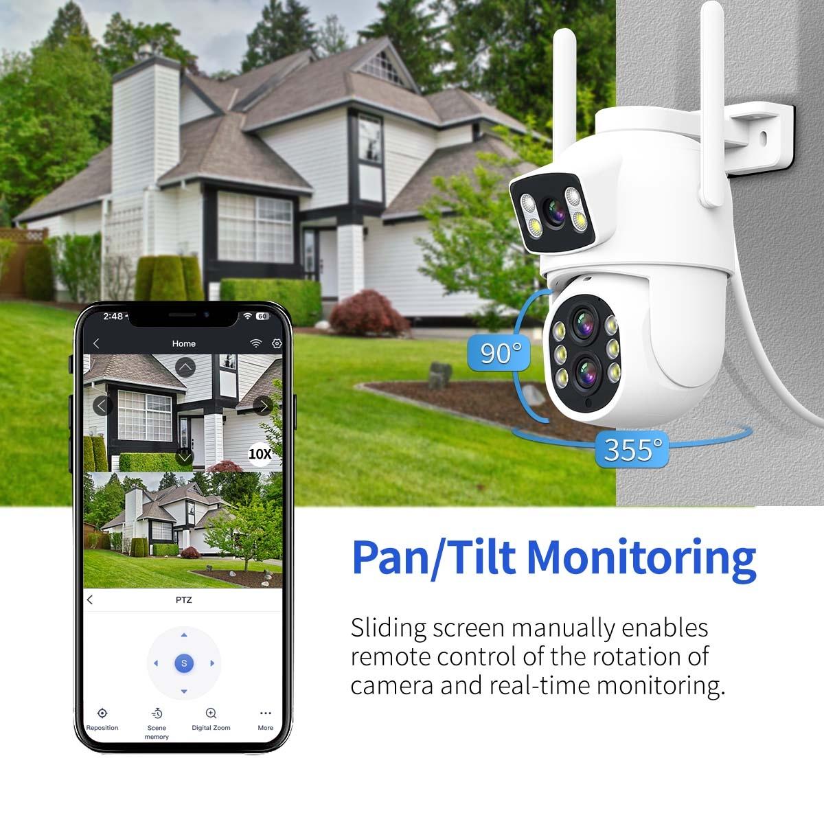 10X Optical Zoom Wifi Camera With Motion Detection-1915196513626230793