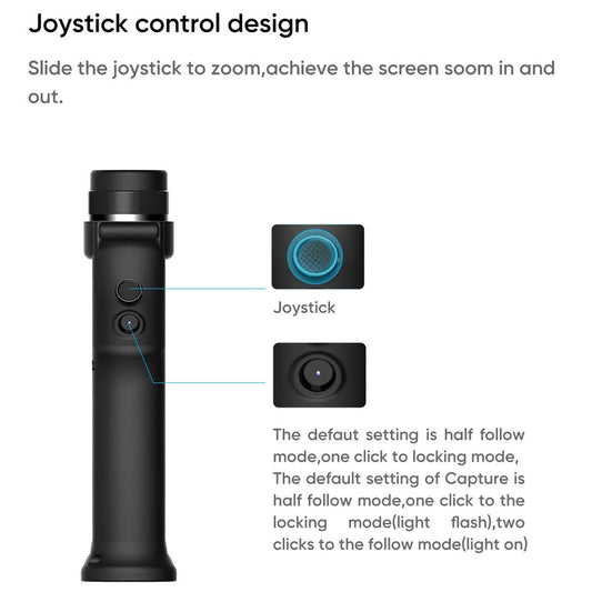 Capture1 Outdoor Video Gimbal Stabilizer - Black-1915196857794039810