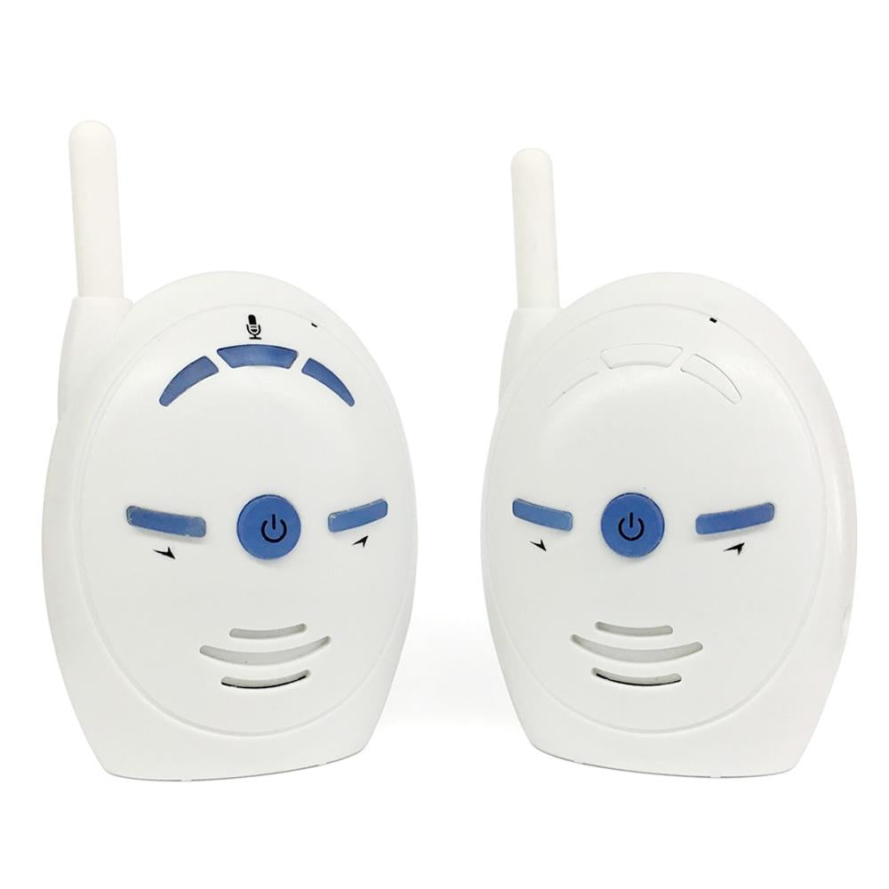 Wireless 2.4Ghz Baby Monitor With Two-Way Voice Talk - White-1915196630676672512