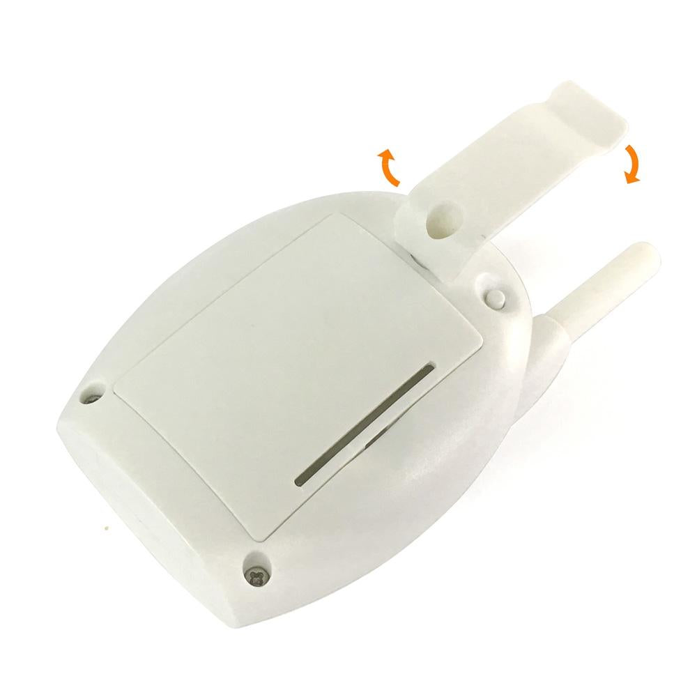 Wireless 2.4Ghz Baby Monitor With Two-Way Voice Talk - White-1915196630676672518