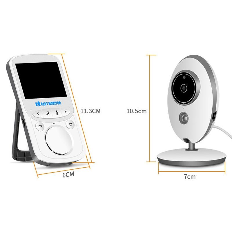 2.4 Lcd Wireless Baby Monitor With Night Vision & Two-Way Talk-1915196621436620801