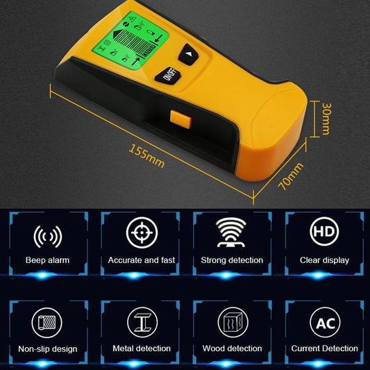 3-In-1 Wall Metal Detector For Voltage Cable And Metal Detection-1915197533710323714