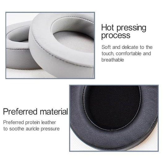 2-Pack Replacement Earpads For Razer Kraken 7.1 V2 Pro Headphones - Grey Sponge Net Cover-1922443446656831490