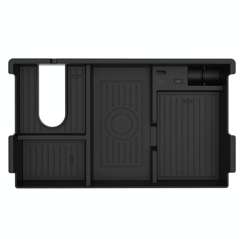 Wireless Charger & Storage Box For Toyota Tundra 2007-2021-1915196675425701892