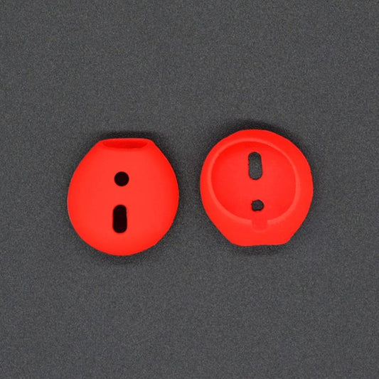 2-Pack Silicone Ear Caps For Apple Airpods / Earpods - Red-1915196591682228226