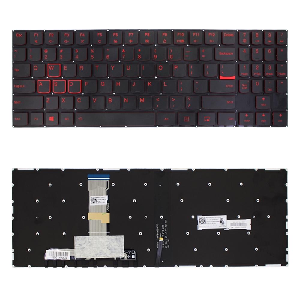 Backlit Us Keyboard For Lenovo Legion Y520 / Y720 / R720 - Black-1915196779041787904