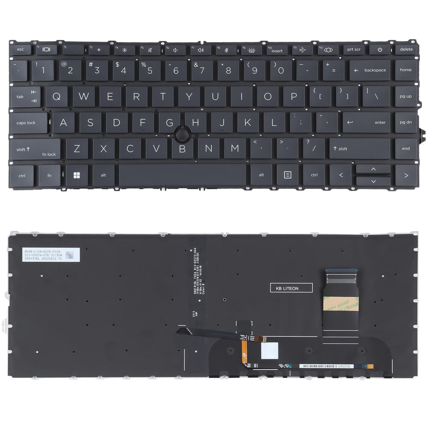 Hp Elitebook Keyboard With Backlight And Pointing Stick - Us Version-1915197745342320640