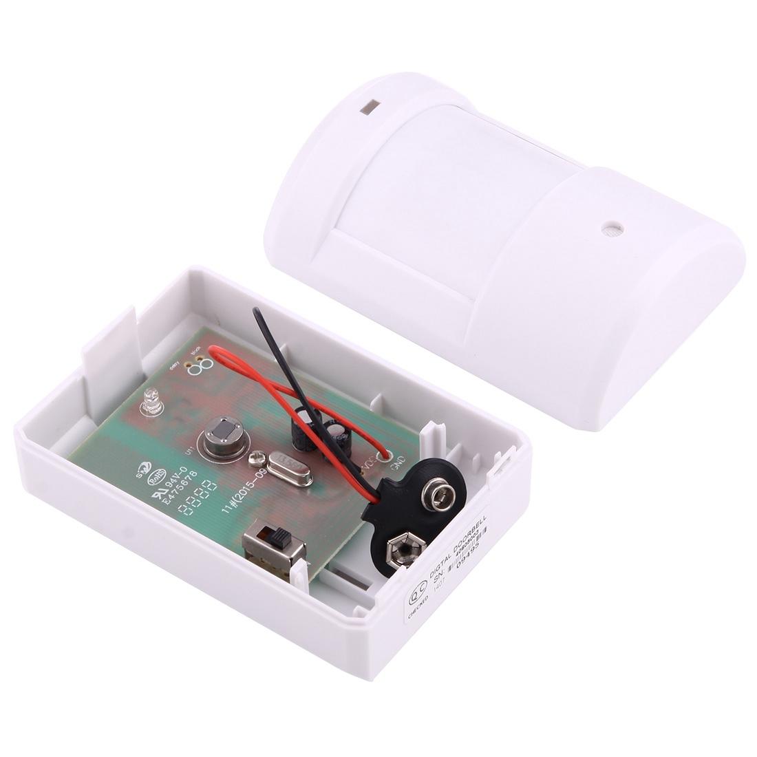 Wireless Electro Guard Watch Remote System Kit - 1 Receiver & 1 Detector-1915197748622266375