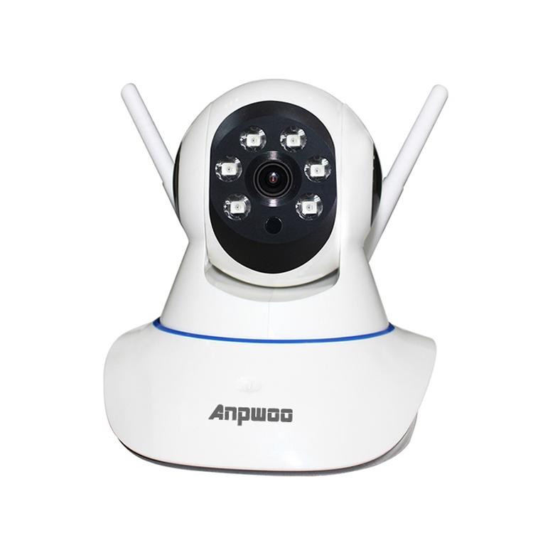 720P Hd Wifi Ip Camera With Motion Detection And Night Vision White-1915196638062841856