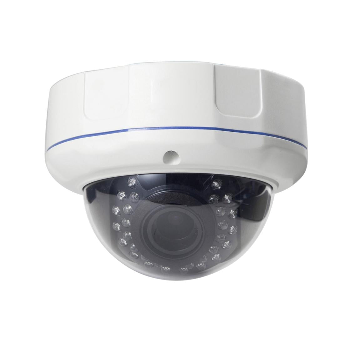 5Mp Ip Dome Camera With Auto Focus And 4X Zoom - White-1915196620983635968