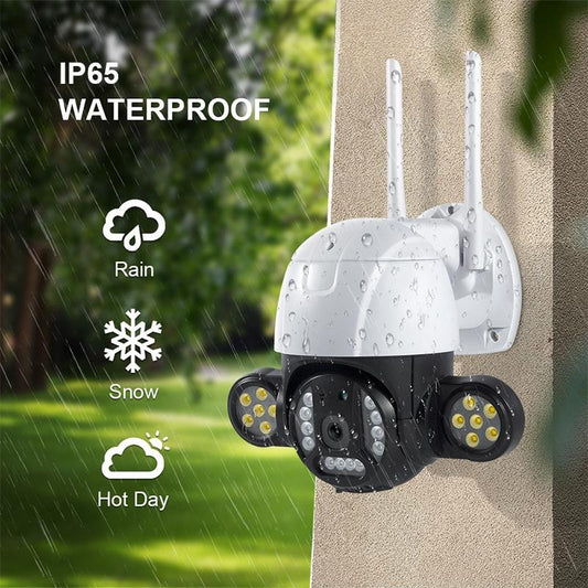 2.4G Wireless Ip Camera With 3.0Mp Motion Detection Two-Way Audio Night Vision And Tf Card Support - Ip65 Waterproof-1915196614797037570