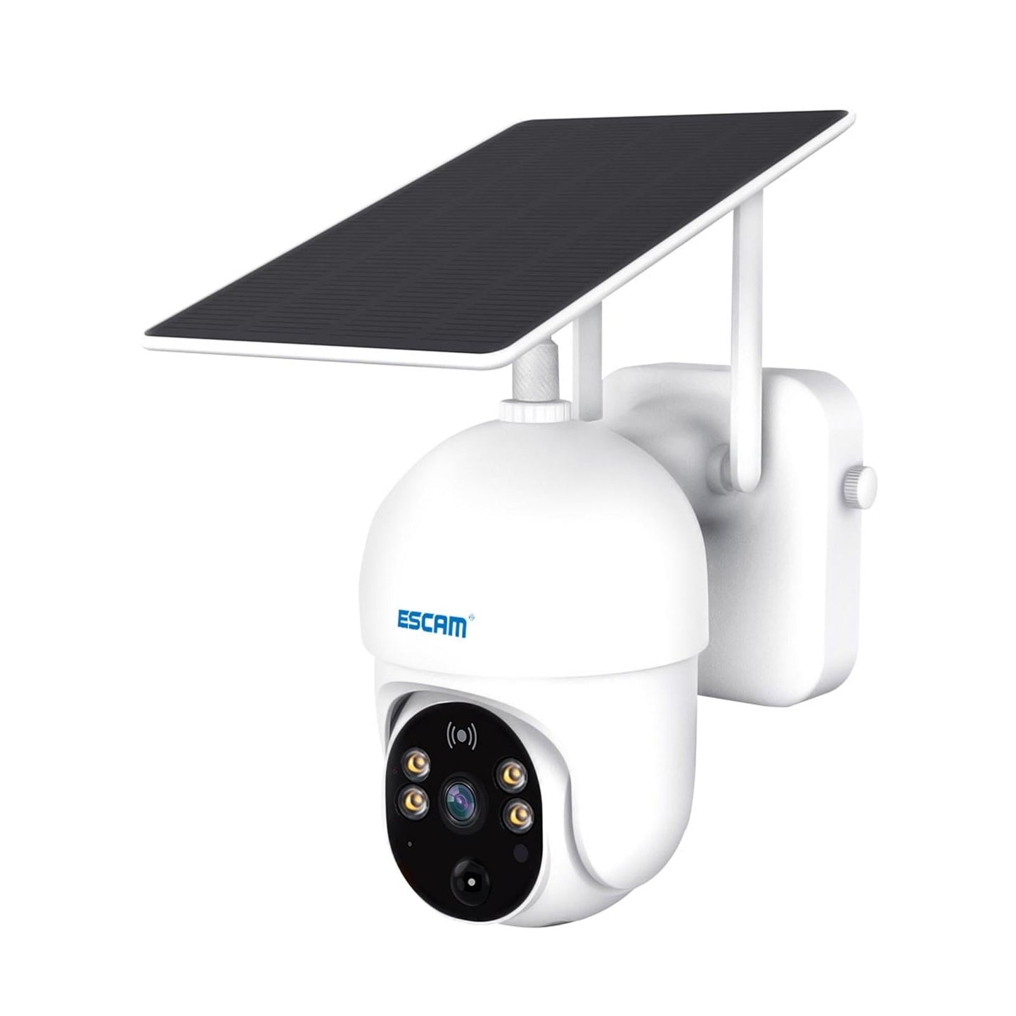 1080P Hd Solar Camera With Wifi Two-Way Voice Motion Detection Night Vision & Tf Card Support-1915197680351580160