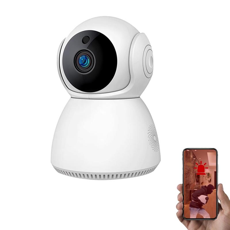 Smart Wifi Security Camera With Pan-Tilt 3.0Mp Tf Card Two-Way Audio Motion Detection Night Vision-1915196616202129408