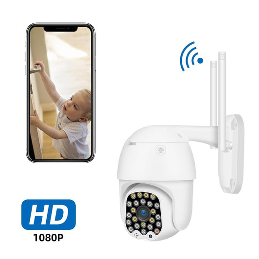 1080P Wifi Ip Camera With Night Vision Motion Detection Two-Way Audio & Tf Card Support-1915196613563912194