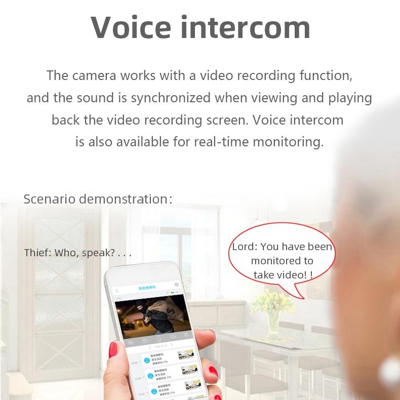 Wireless Solar Ip Camera With 1080P Hd Motion Detection Night Vision And Tf Card Support-1915197760865439751