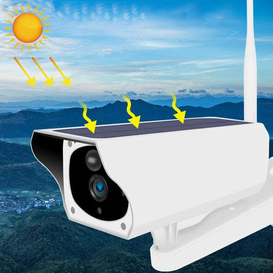 2Mp Solar Wifi Camera - Waterproof Night Vision Motion Detection Voice Intercom-1915197919082975234