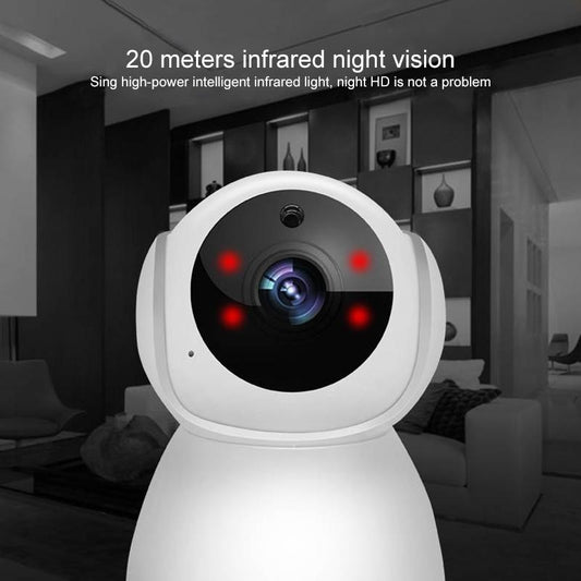 Smart Wifi Camera With Night Vision - 1080P Remote Control-1915197008717680642