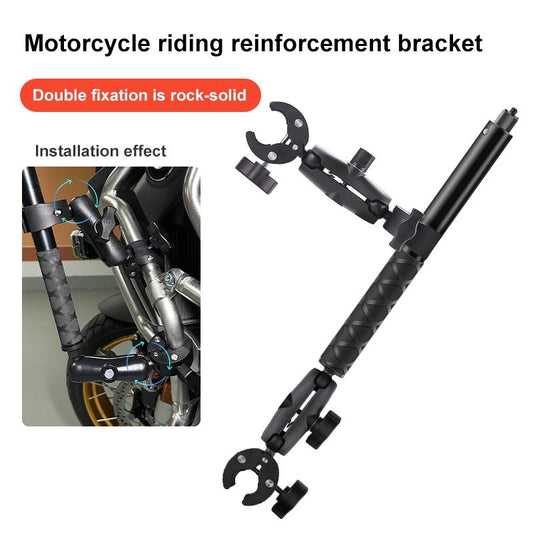 Selfie Stick With Handlebar Mount And Fixed Clamps-1922443403812016130